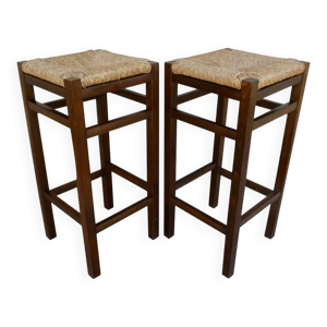 Paire de tabourets de