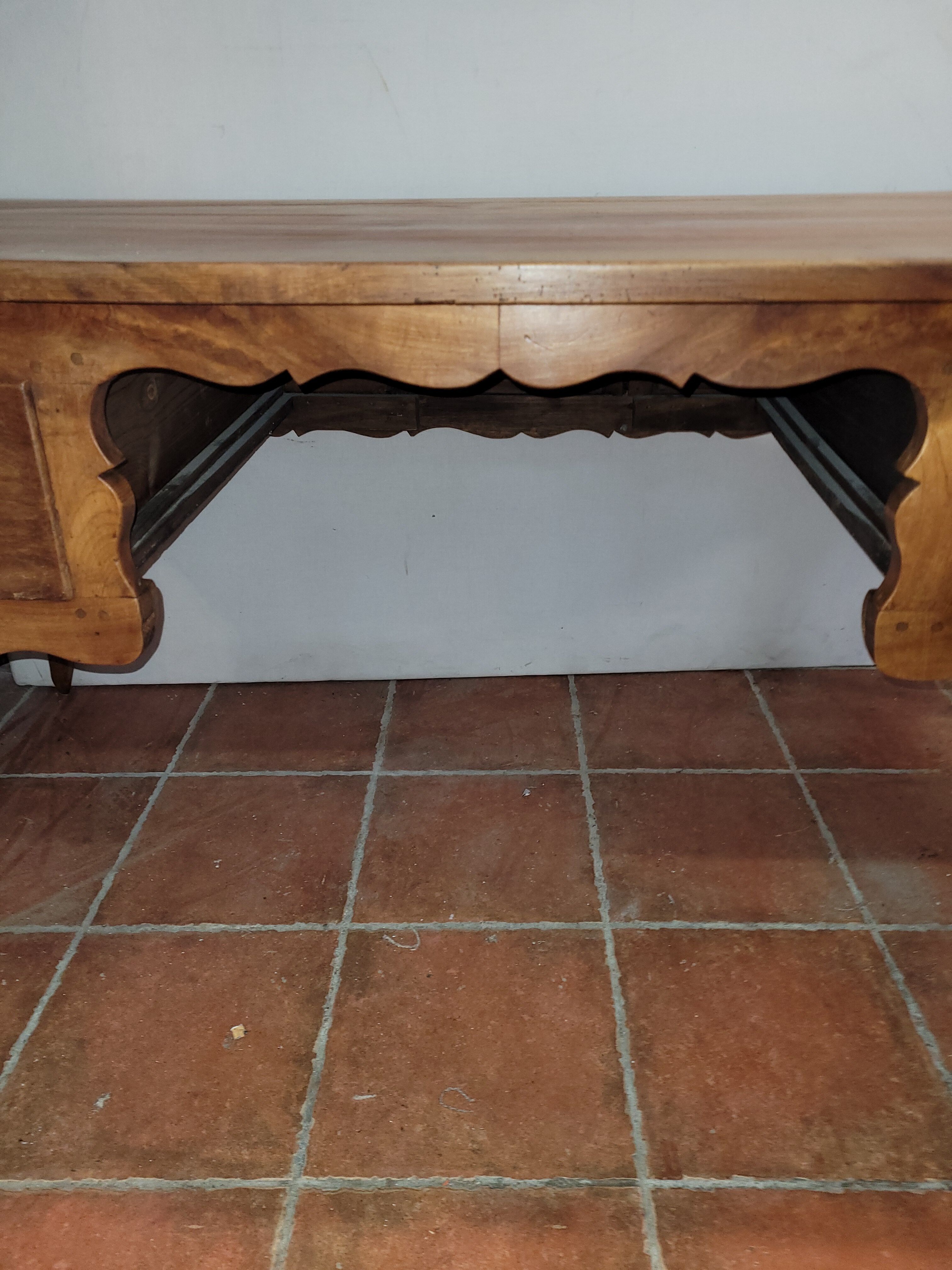 Office louis XV Norman style in cherry tree