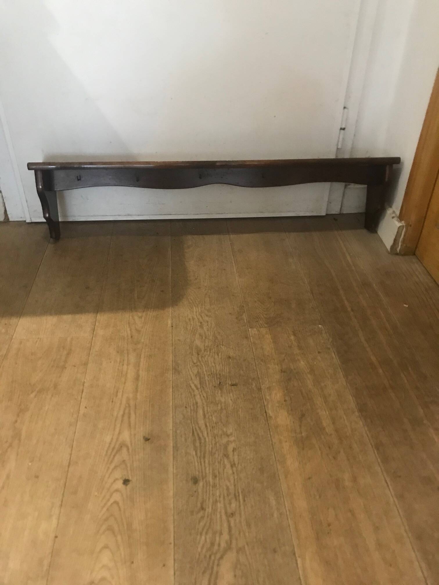 Solid wood shelf made by craftsmen