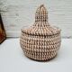 Straw jewelry box