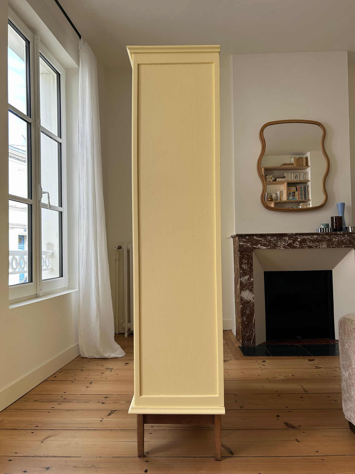 Armoire vitrée rénovée 