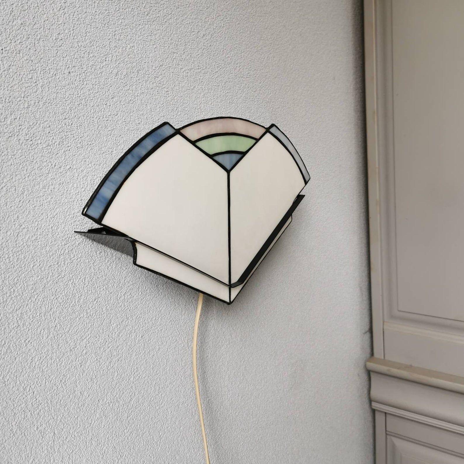 Apply with 1980s stained glass