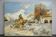 A. Guevenne – Animated Orientalist Scene with Camel – Oil on Canvas -
