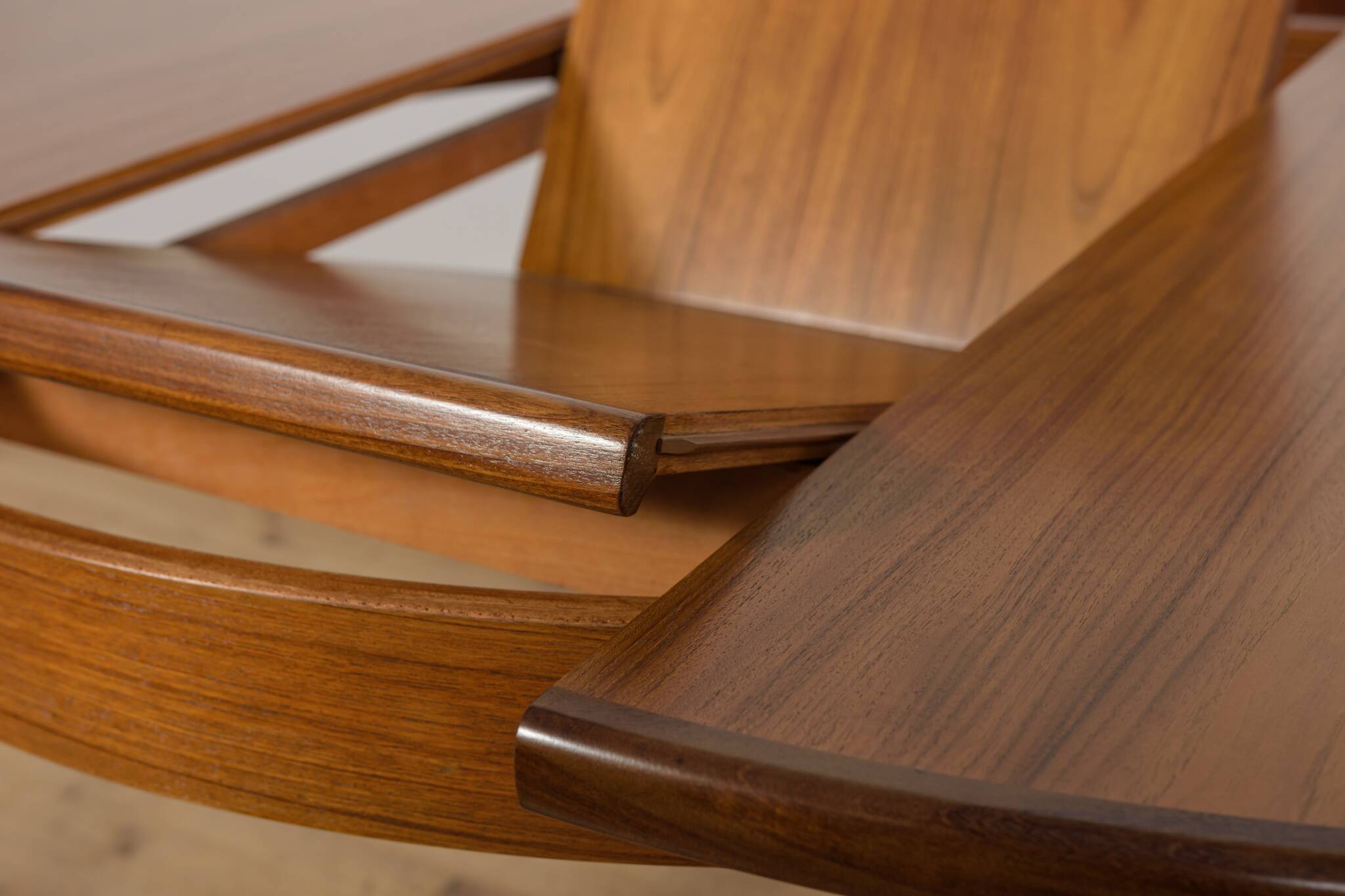 Mid-Century Teak Round Fresco Dining Table from G-Plan, United Knigdom.