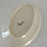 Plat ovale Faïence Longchamp