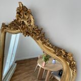 Antique gilded mirror
