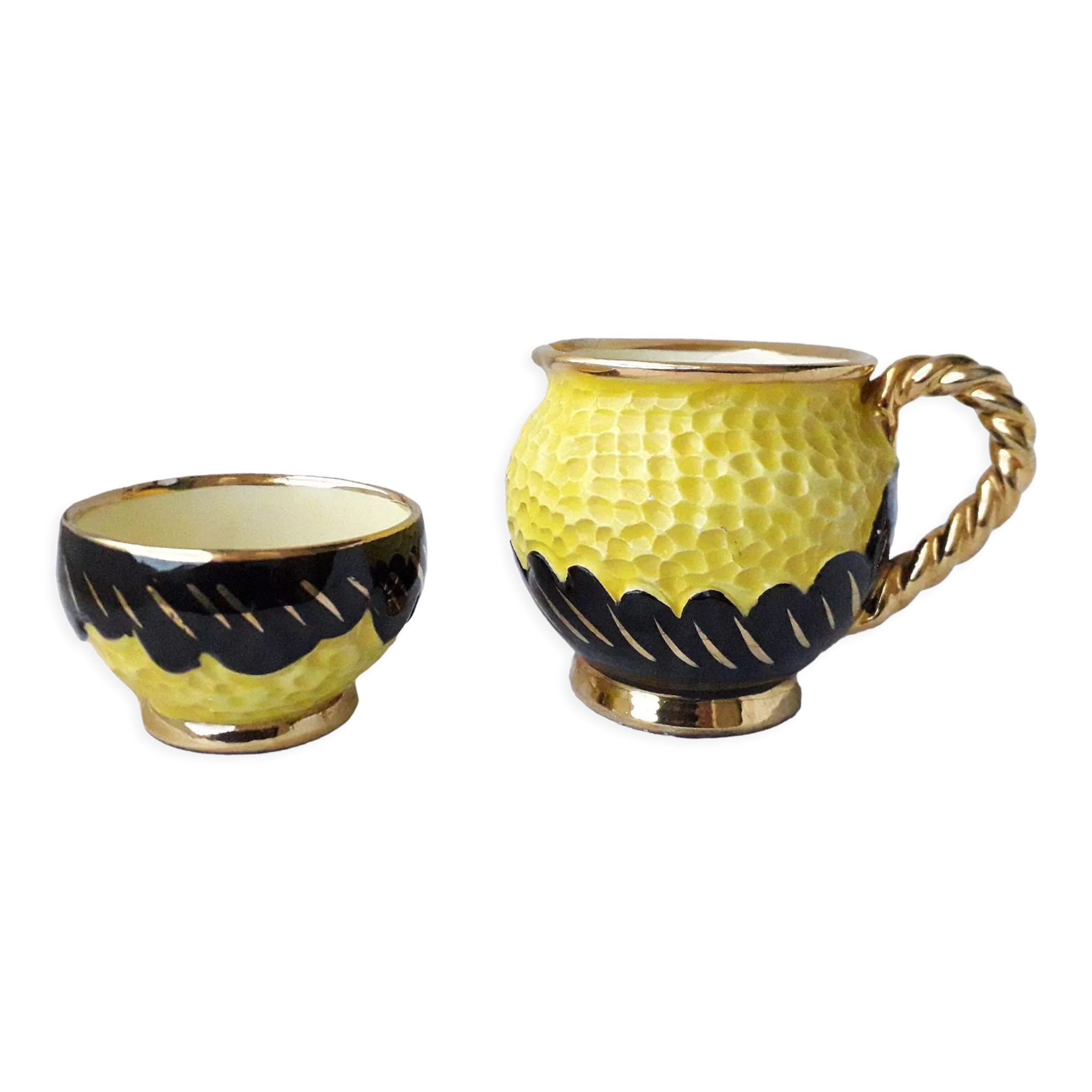 Vallauris ceramic milk jug