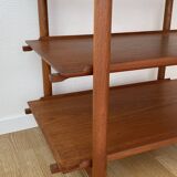 Teak serving trolley by Poul Hundevad from the 60s
