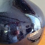 Blue ceramic lamp base