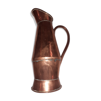 Copper wine pitcher