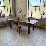 Country farmhouse table in solid beech and oak 2.5m XL
