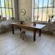 Country farmhouse table in solid beech and oak 2.5m XL