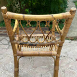 Rattan armchair