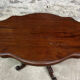 Napoleon III era pedestal table in mahogany around 1850