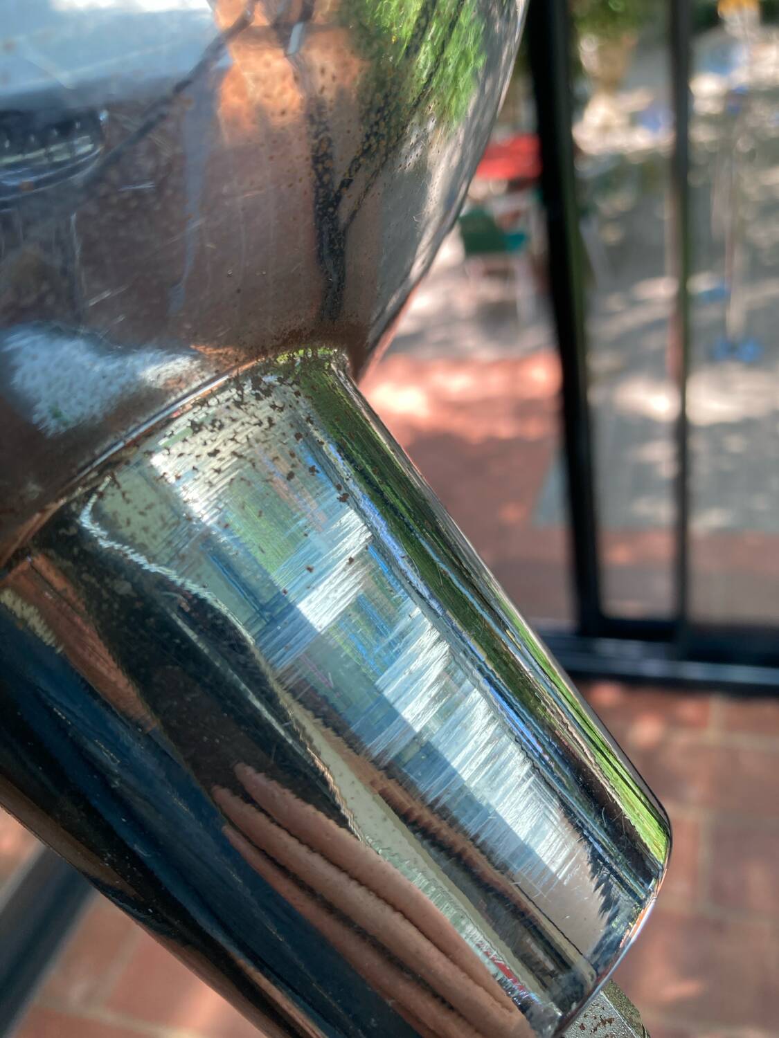 Vintage 70s lamp in the Pierre Folie style