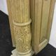 Architectural wood fireplace