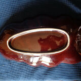 Plat en céramique Vallauris vintage 1960 1970