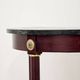 Paire de sellettes demi-lune Empire