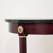 Pair of Empire half-moon pedestals