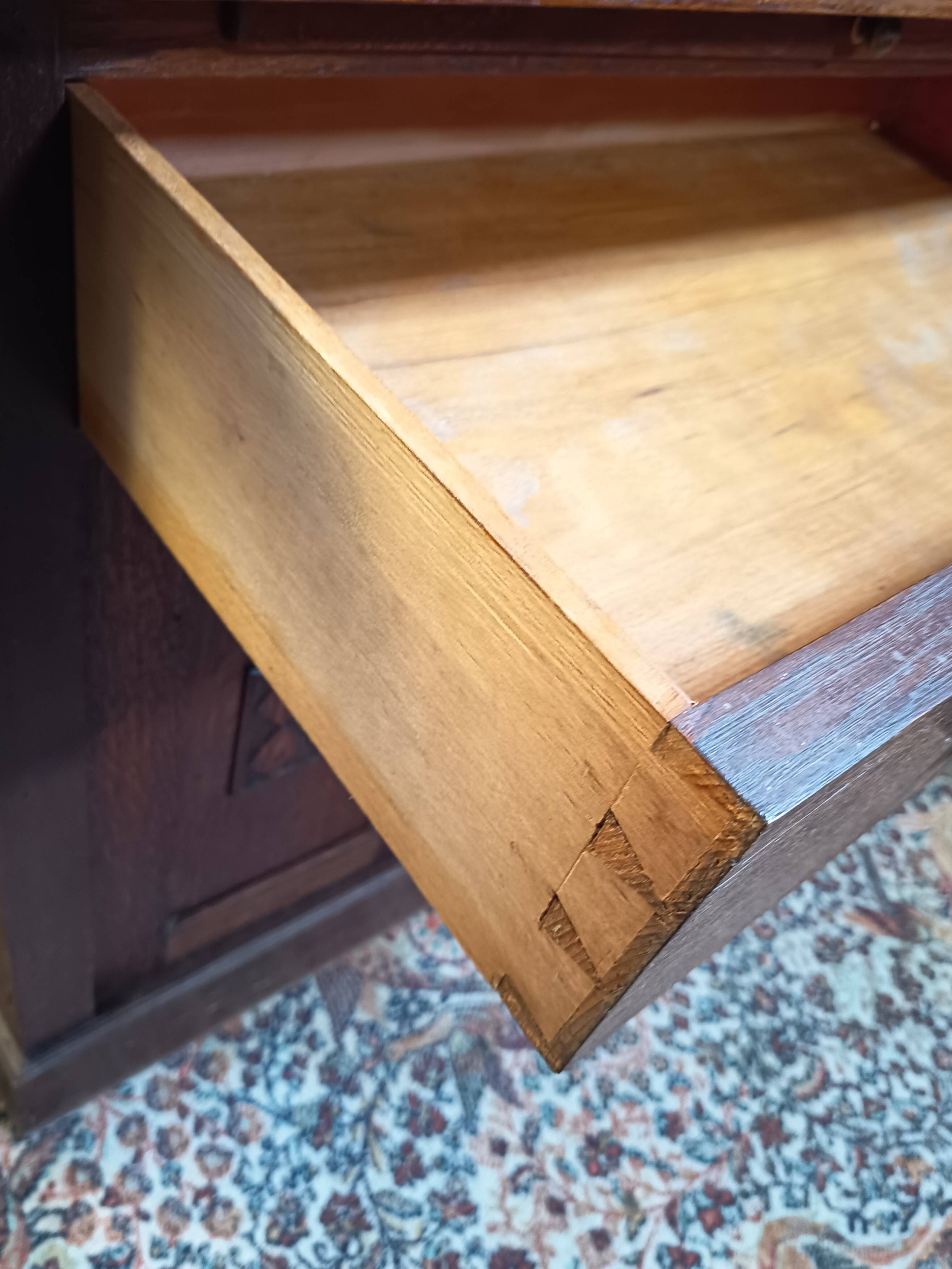 Art Deco oak sideboard