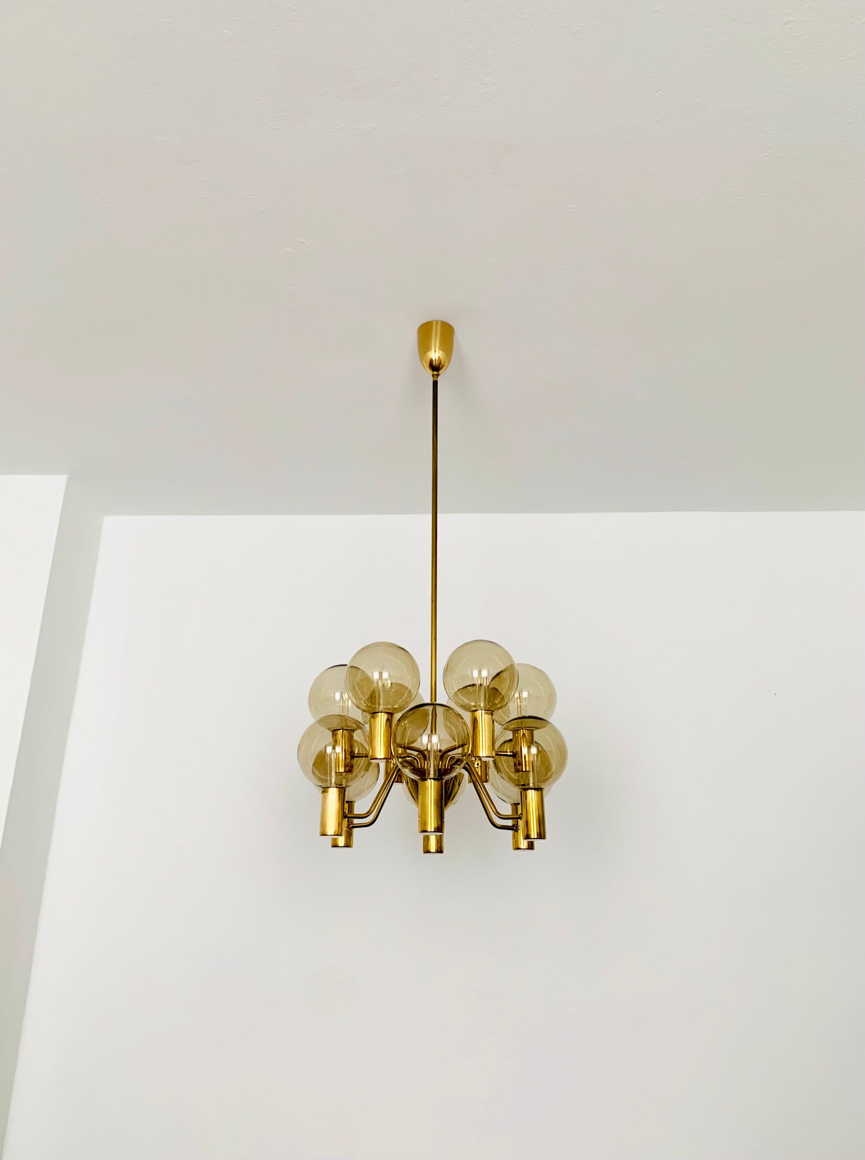 Swedish Patricia Chandelier by Hans Agne Jakobsson