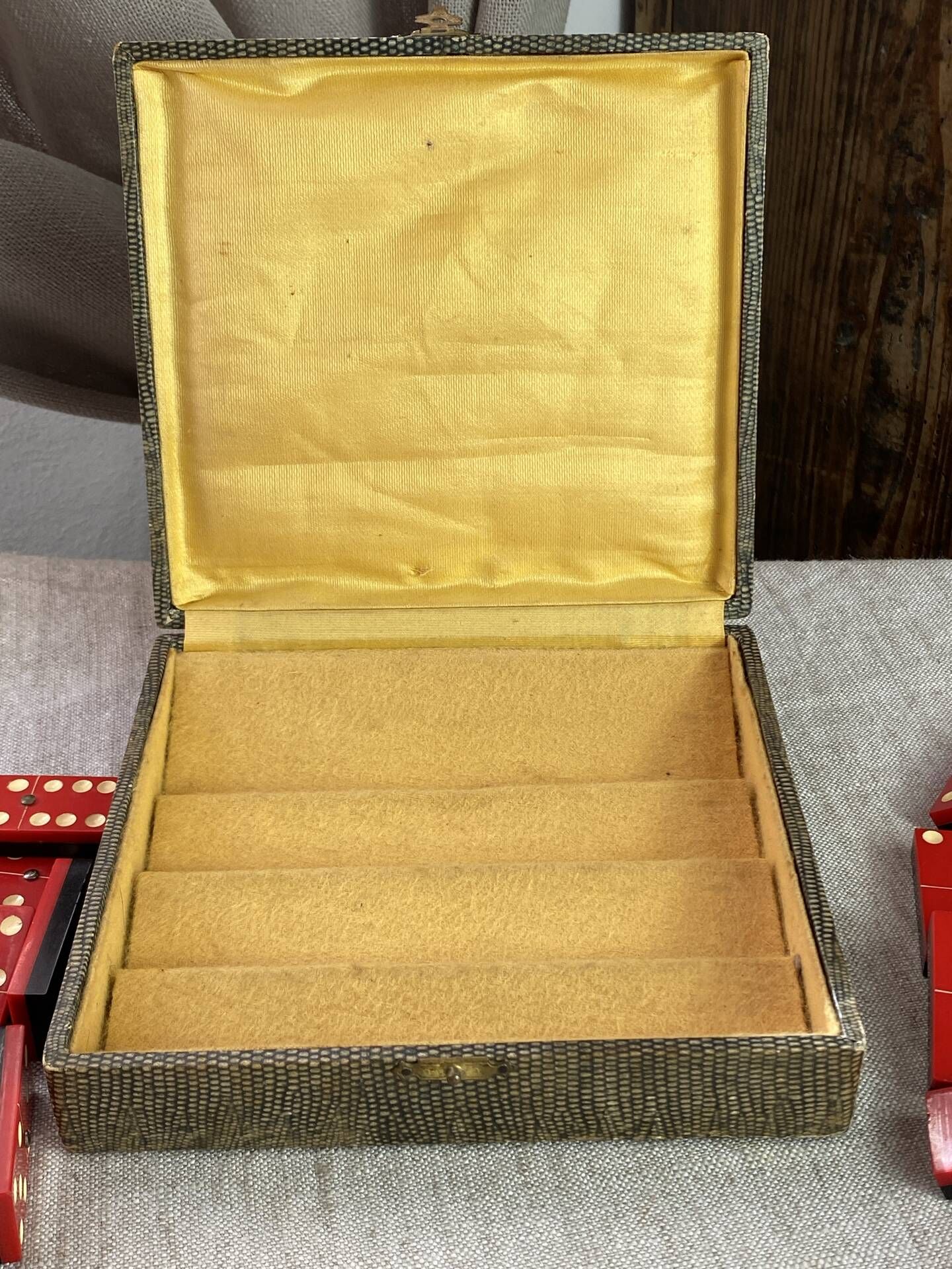 Bakelite domino set, 1930s