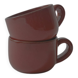 Lot de 2 tasses en céramique