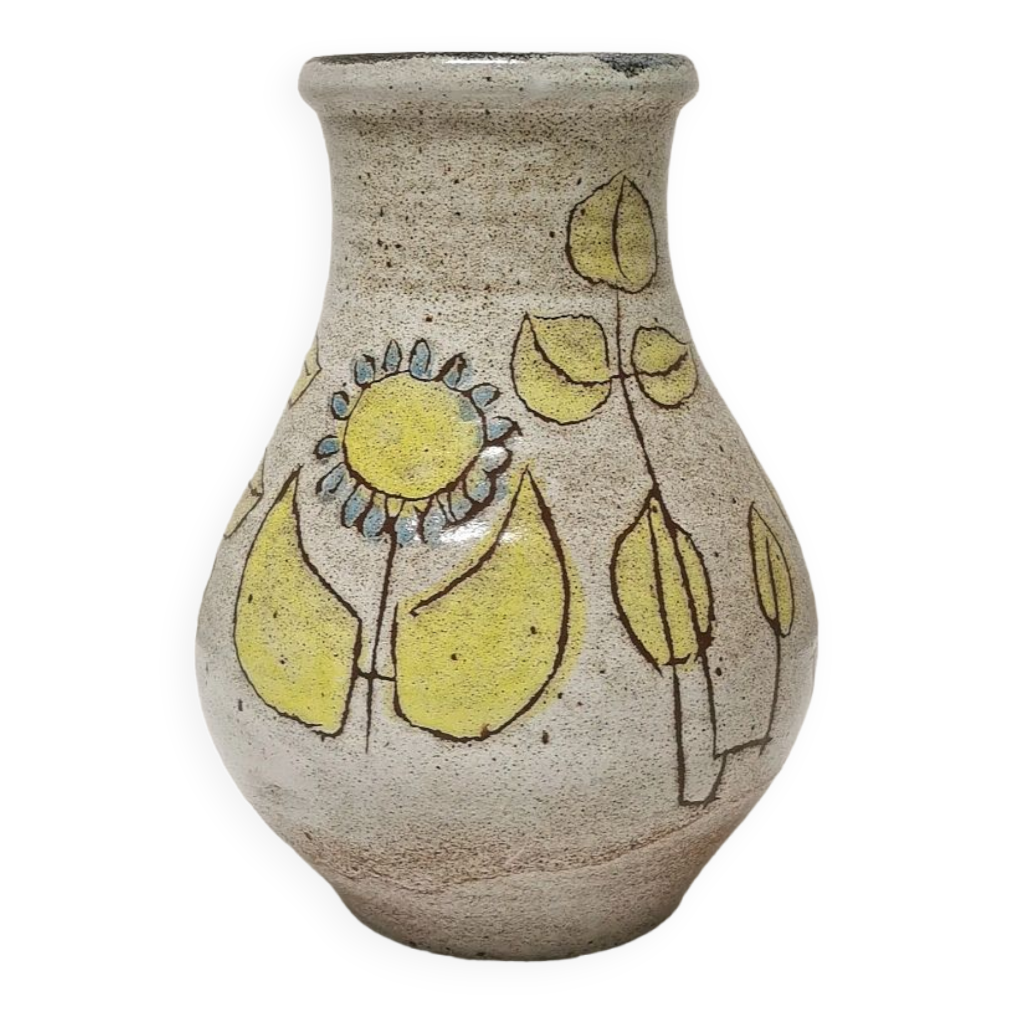 Ceramic vase, Accolay, 1960