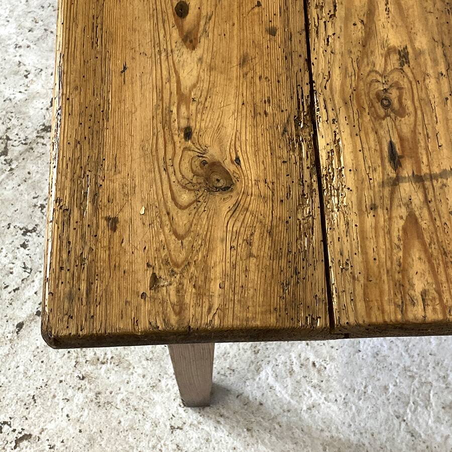 Table de ferme Sapin massif