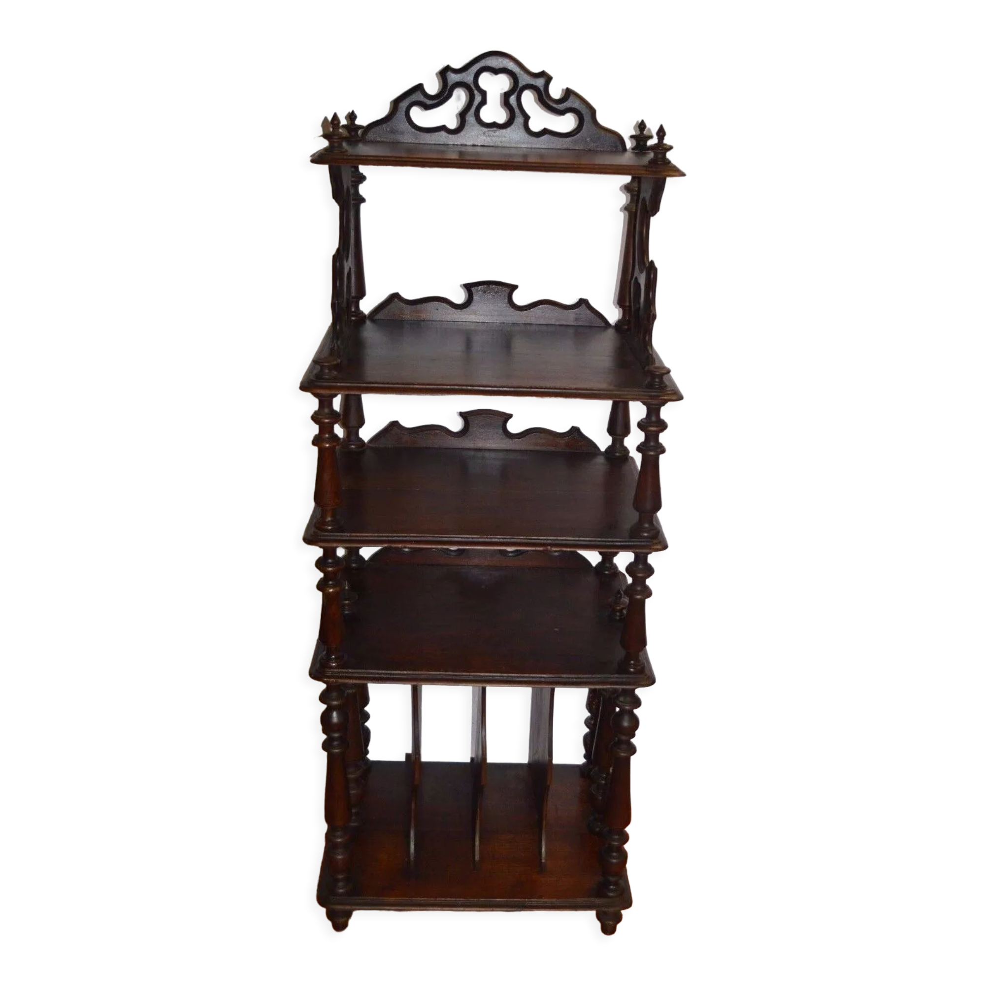 Rosewood music rack, shelf