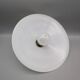 Antique white opaline pendant light