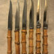 24-piece bamboo cutlery set