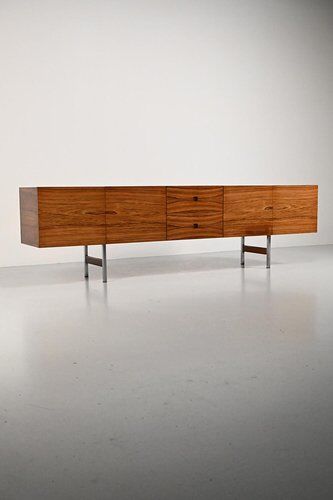 Large Rosewood Veneer Sideboard