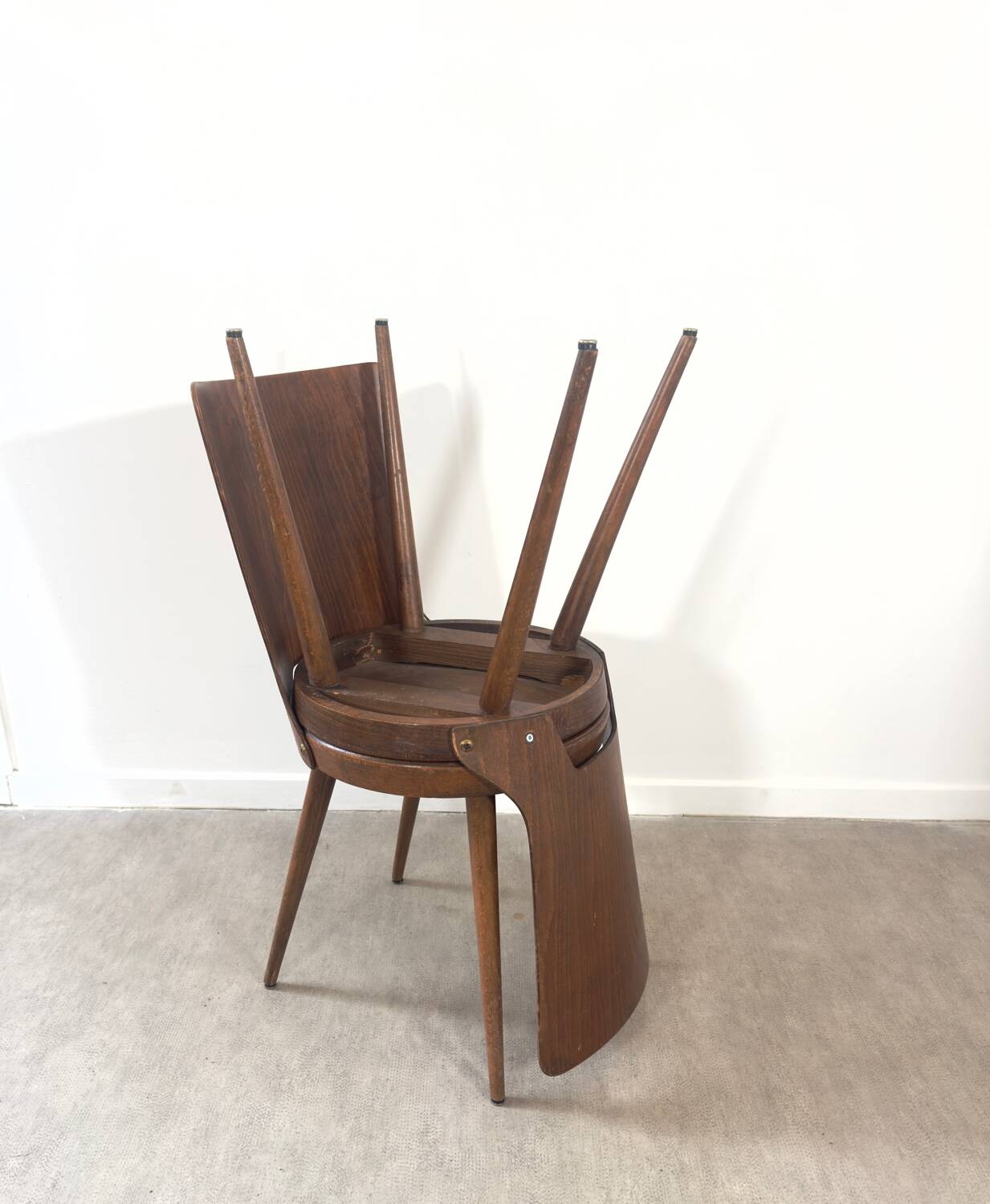 Pair of Baumann “Dove” chairs
