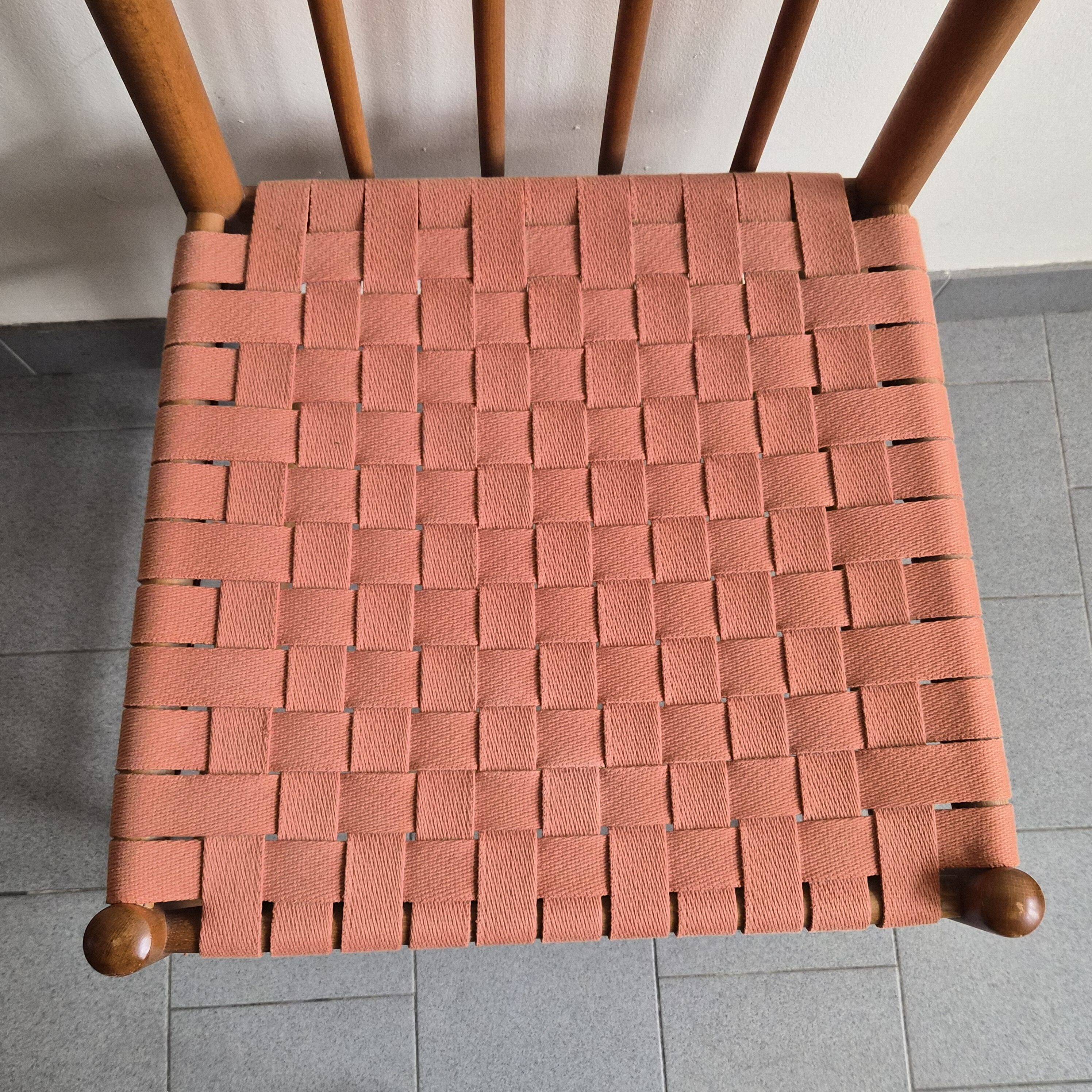 Set of 4 vintage 1980s "Racine" chairs for Roche-Bobois