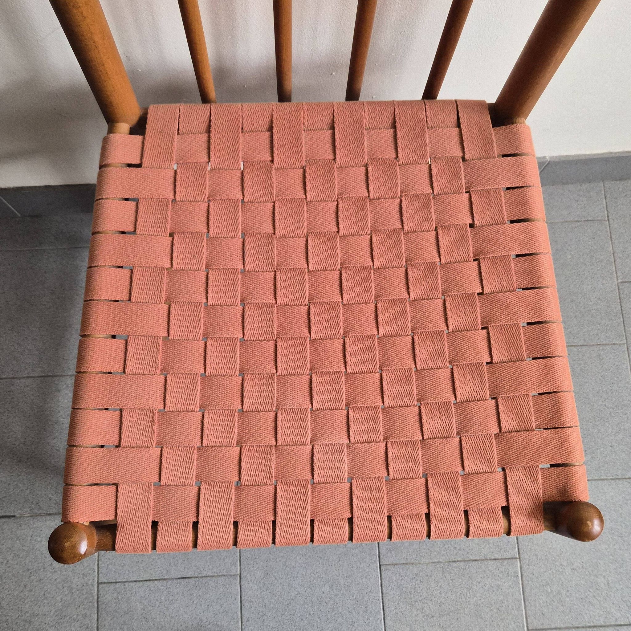 Set of 4 vintage 1980s "Racine" chairs for Roche-Bobois