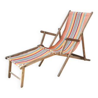 Vintage deck chair 60
