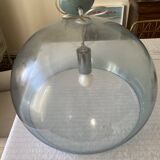 Suspension Kartell bleue transparente