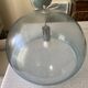 Kartell transparent blue pendant light