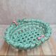 Large openwork bowl in slipware