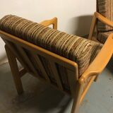 Pair of vintage armchairs midcentury Walter Knoll