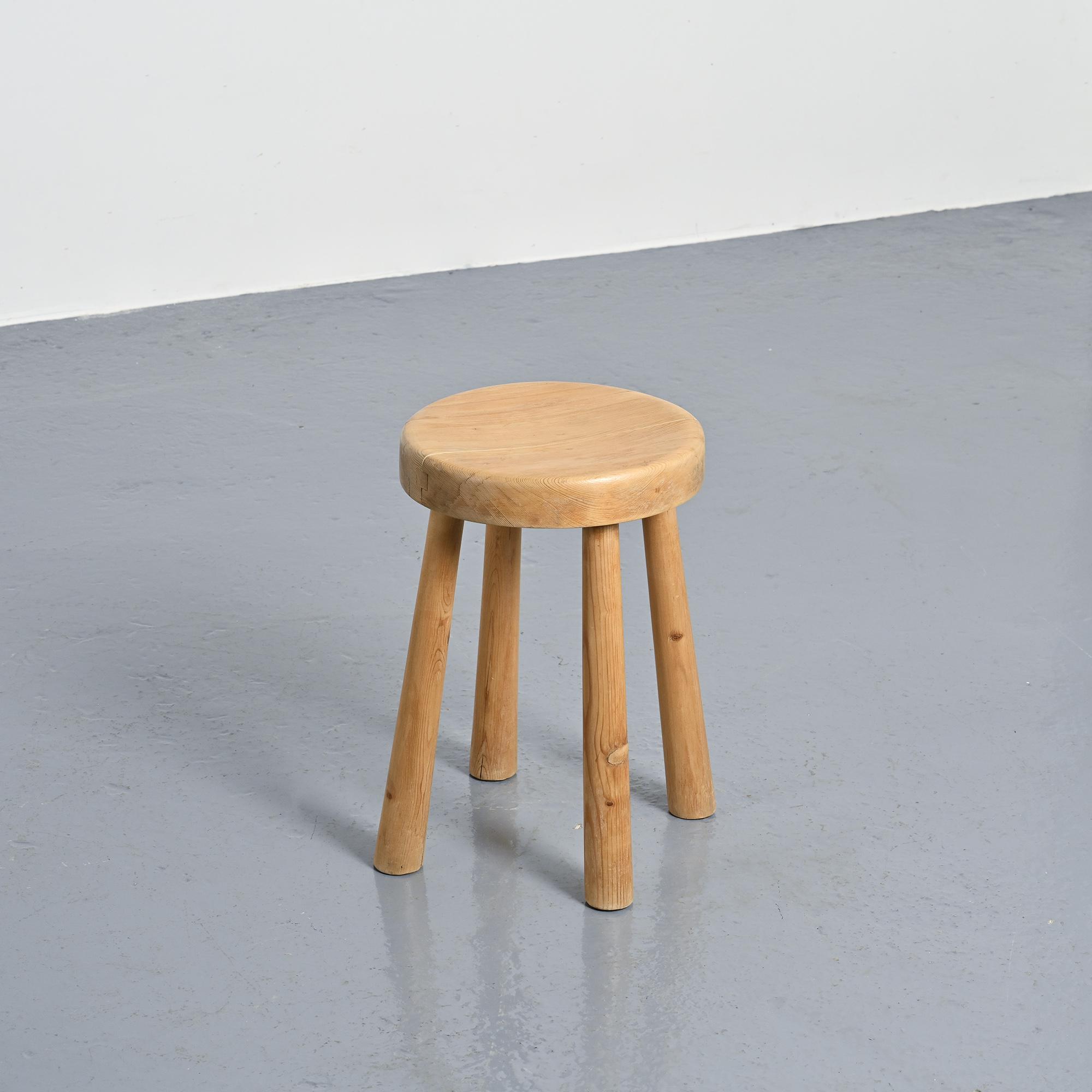 Club Stool by Charlotte Perriand, 1960s