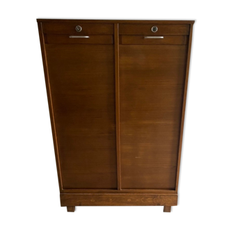 Curtain binder cabinet