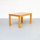 70 beech wood extendable dining table for Ibisco