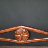 Series of 4 mahogany chairs