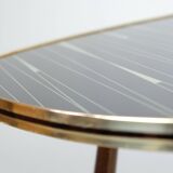 Vintage coffee table 50er glas midcentury