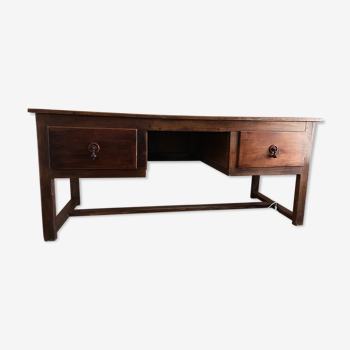 Hunting table or large old office 19th century