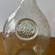 Bouteille pichet en verre bullé biot