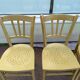 Lot de 4 chaise de bistrot Luterma - repeintes
