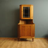 Danish teak corner cabinet, 1960s